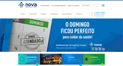 Desktop Screenshot of novadiagnostico.com.br