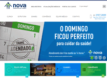 Tablet Screenshot of novadiagnostico.com.br